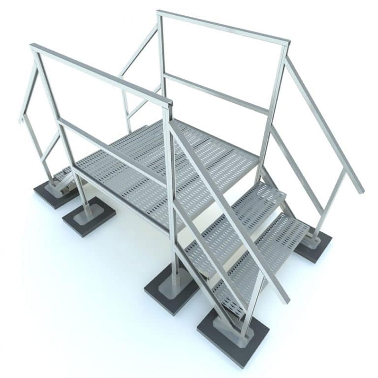 Rtsco Crossover Roof Stairs Rooftop Support Systems