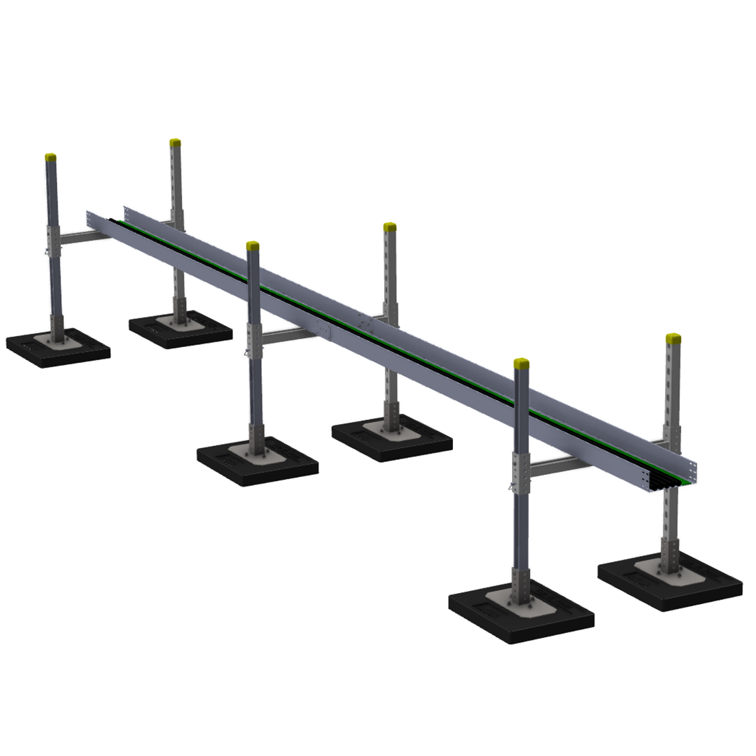 RTSH | Roof Cable Tray Support | Solar Cable Tray | Cable Tray Roof Supports | Rooftop Support Systems | RTS | a Division of Eberl Iron Works, Inc. | Buffalo, NY