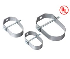 Accessories for Rooftop Support Systems: Clevis hangers, Pipe Clamps, Conduit Clamps, and more Eberl Rooftop Support Systems Division