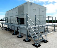 Custom Maintenance Platforms Eberl Rooftop Support Systems Division