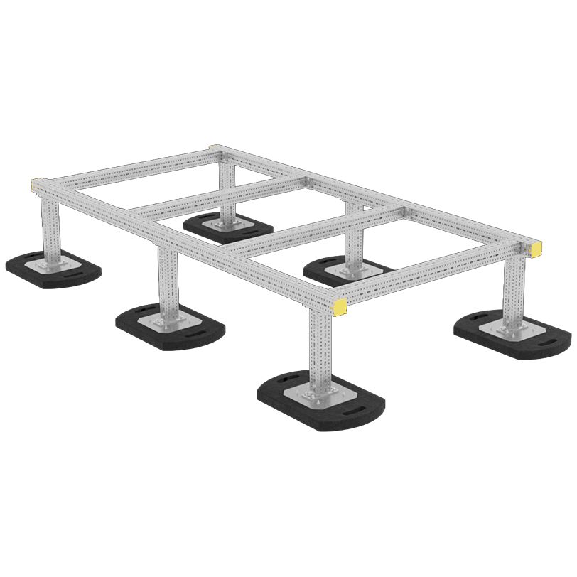 RTSEQ-HD: Heavy Duty Equipment Supports - Rooftop Support Systems