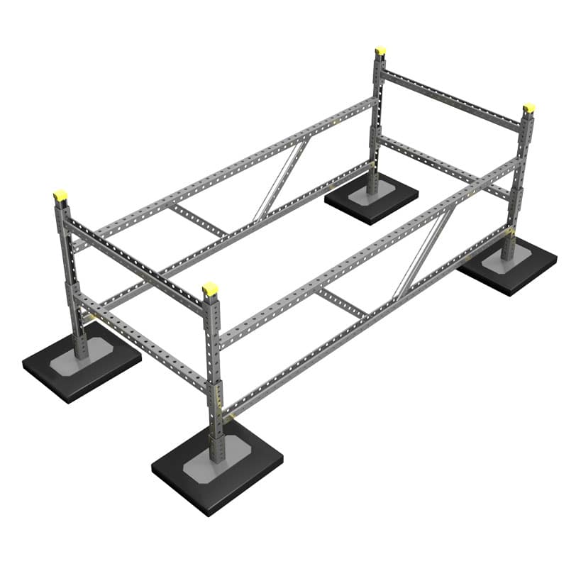 RTSBRAC - Bracing Between Two H-Stands | RTS | Rooftop Support Systems | a Division of Eberl Iron Works, Inc. | Buffalo, NY