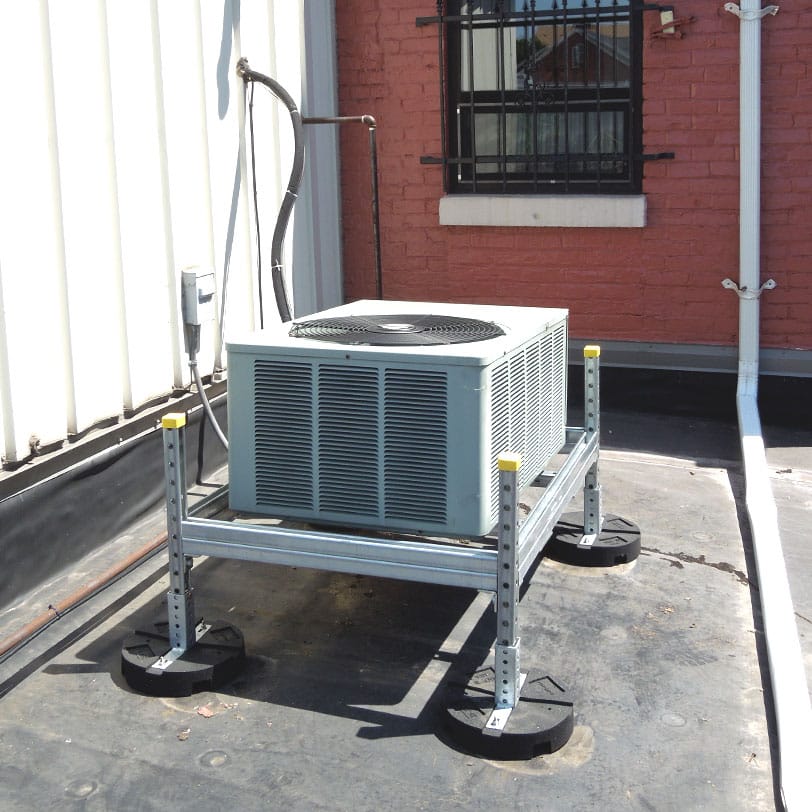 RTSEQ-LDF: Light Duty Condenser Unit Support - Rooftop Support Systems