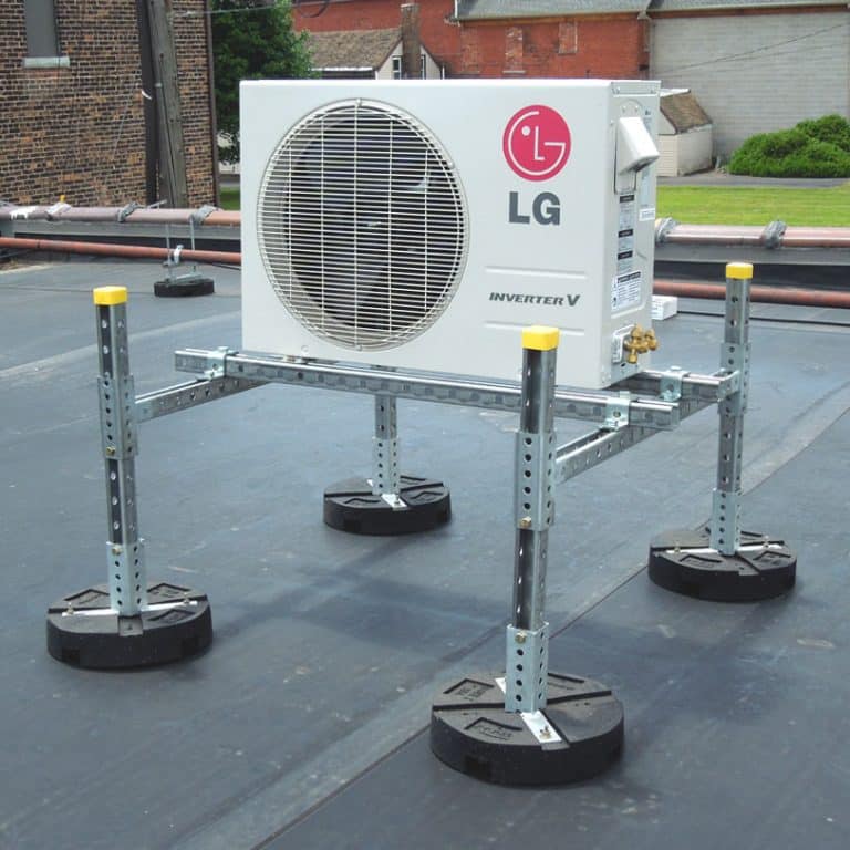 Mini Split Condenser Stand Rooftop Support Systems 