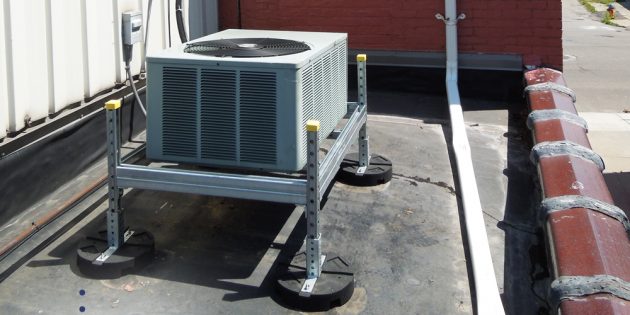 Condenser Unit Support / Equipment Support Eberl Rooftop Support Systems Division