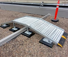Rooftop Access Ramp / Crossover Ramp | RTS | Rooftop Support Systems | a Division of Eberl Iron Works, Inc. | Buffalo, NY
