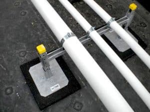 h-stand with pipe clamp accessories