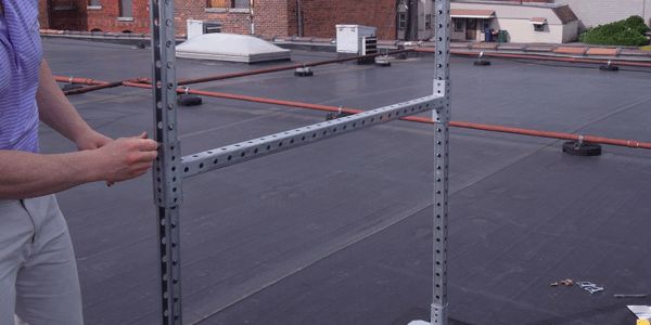 Roof Pipe Stands | RTS | Rooftop Support Systems | a Division of Eberl Iron Works, Inc. | Buffalo, NY