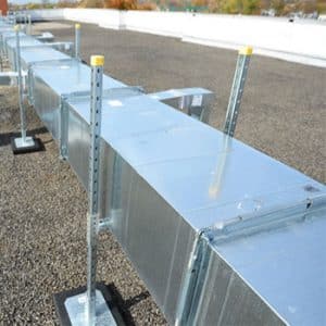 Rooftop Duct Supports CASE STUDY: Supporting Duct Systems in Boston