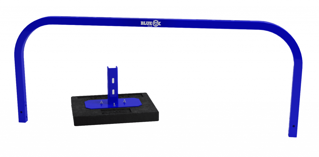 Blue Ox Condenser Stand | STAMPEDE Square Tube Roof Supports | Supports That Assemble In Minutes | Strong, Fast & Built To Last! | RTS | Rooftop Support Systems | a Division of Eberl Iron Works, Inc. | Buffalo, NY USA