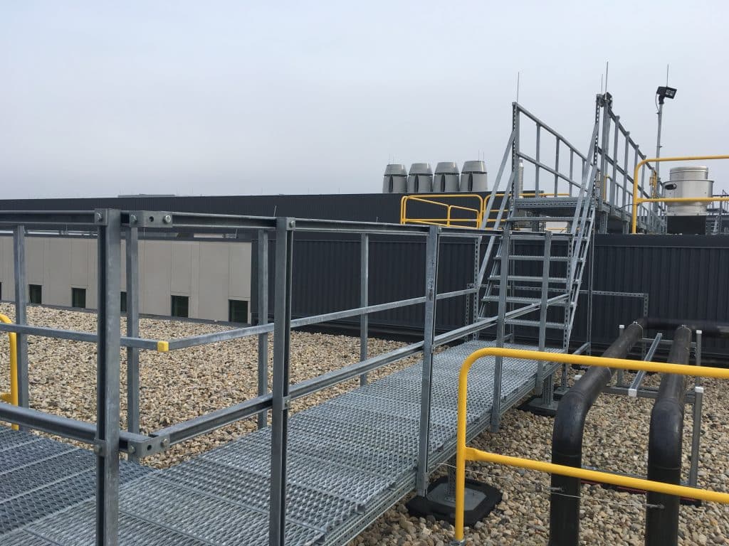 Rooftop Support Systems Roof Stairs Access | RTS | Rooftop Support Systems | a Division of Eberl Iron Works, Inc. | Buffalo, NY