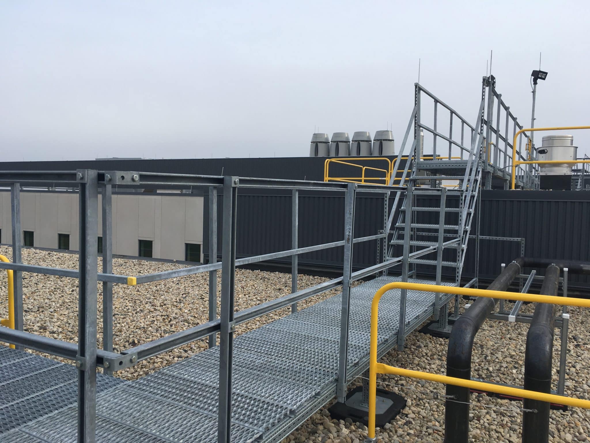 Roof Stairs & Access Solutions For Rooftop Safety - RTS