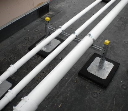 Rooftop Pipe Supports | Rooftop Support Systems | RTS | a Division of Eberl Iron Works, Inc. | Buffalo, NY