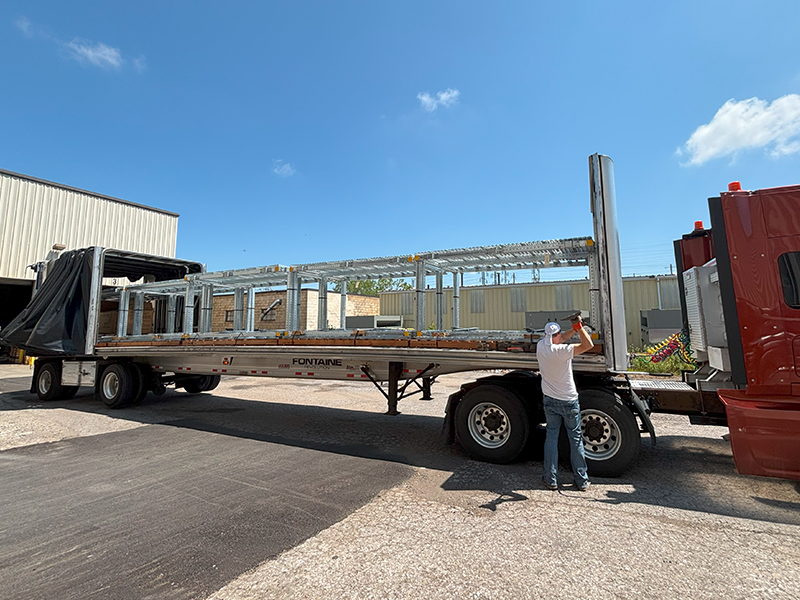 Prefabricated Roof Platform | prefabricated steel framing system | Rooftop Support Systems | RTS | Buffalo, NY USA