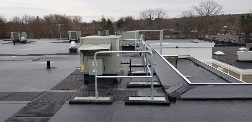 Roof Guard Rail Panel | RTS | Rooftop Support Systems | a Division of Eberl Iron Works, Inc. | Buffalo, NY