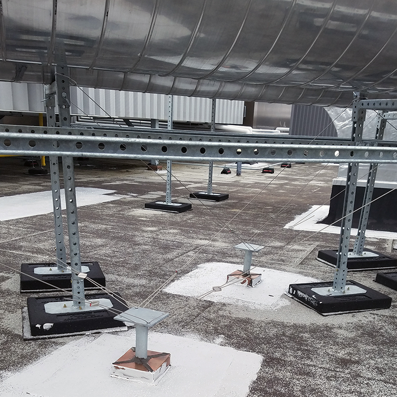 Wind and Seismic Anchoring and Bracing Solutions | Rooftop Support Systems | RTS | a Division of Eberl Iron Works, Inc. | Buffalo, NY