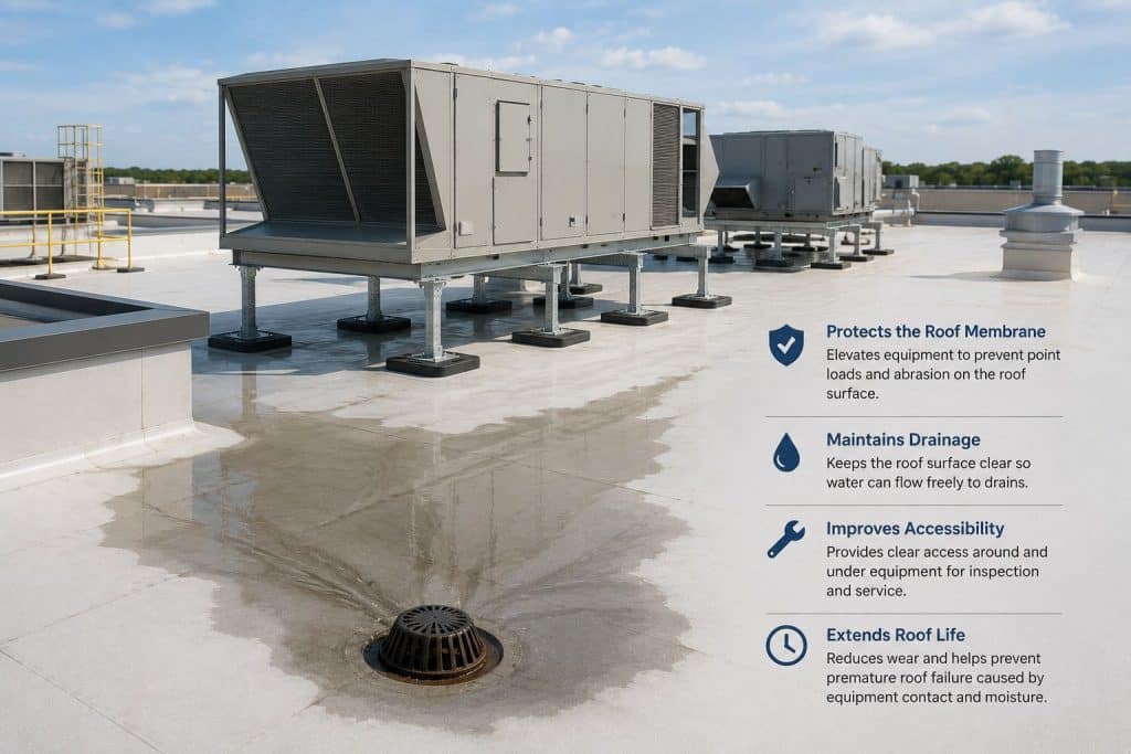 Top Benefits of Heavy Duty Rooftop Equipment Supports