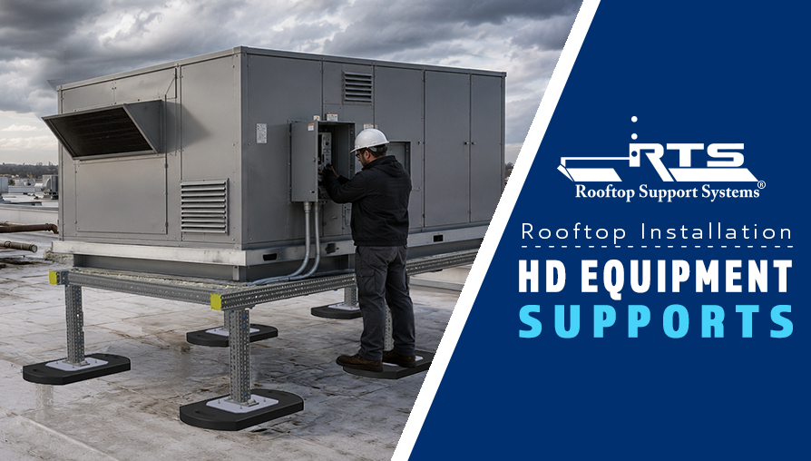 equipment rails for rooftop equipment | rooftop equipment supports | Rooftop Support Systems | Buffalo, NY USA